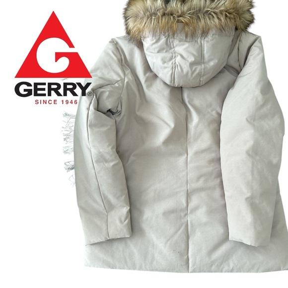 Gerry Weber Women’s Tan Winter Faux Fur Hooded Coat - Size‎ L - Picture 2 of 4